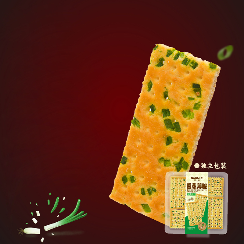 Grön lök kex