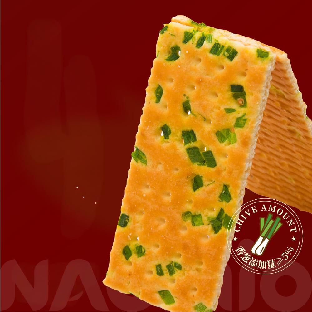 Grön lök kex