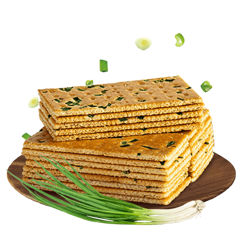 Grön lök kex
