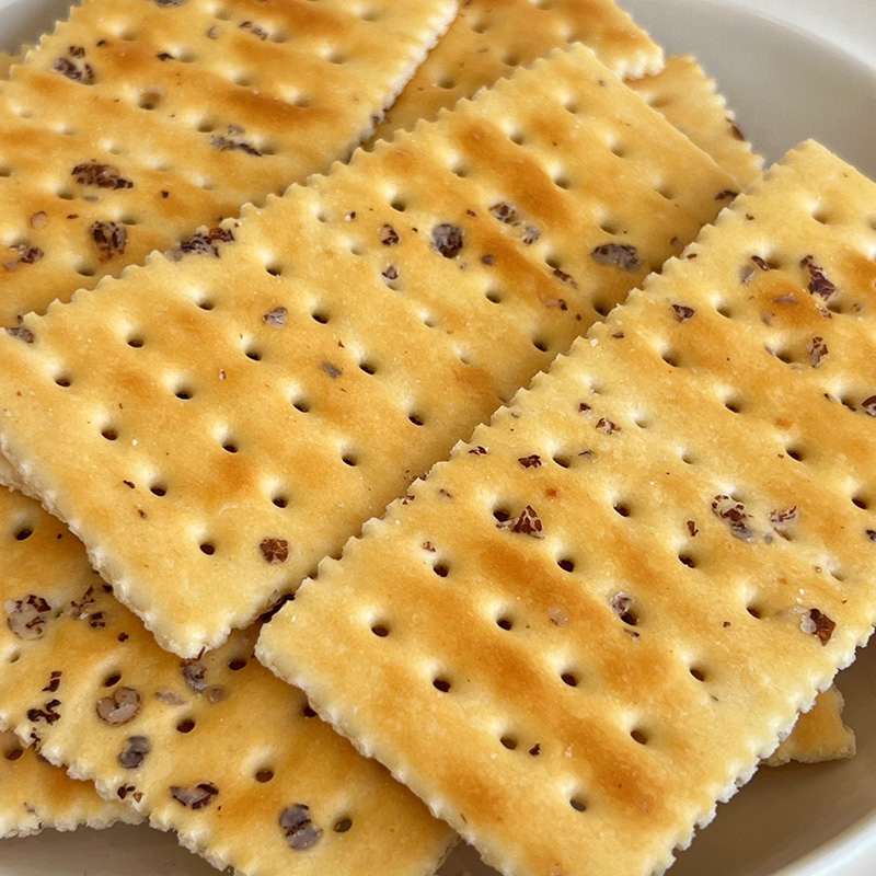 Råg Och Havssalt Soda Kex