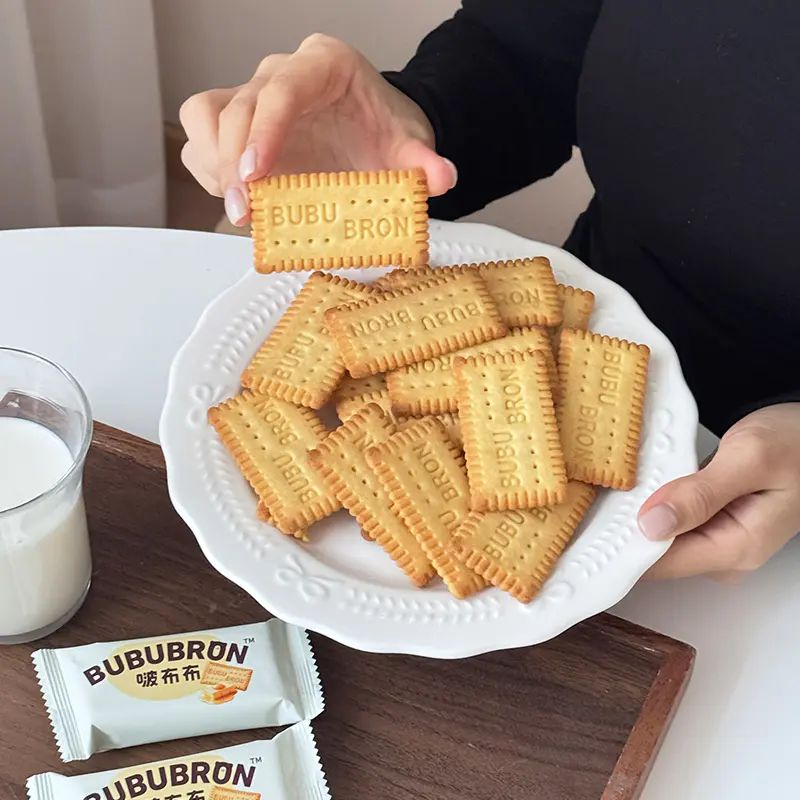 Kex med smak av högprotein DHA äggost