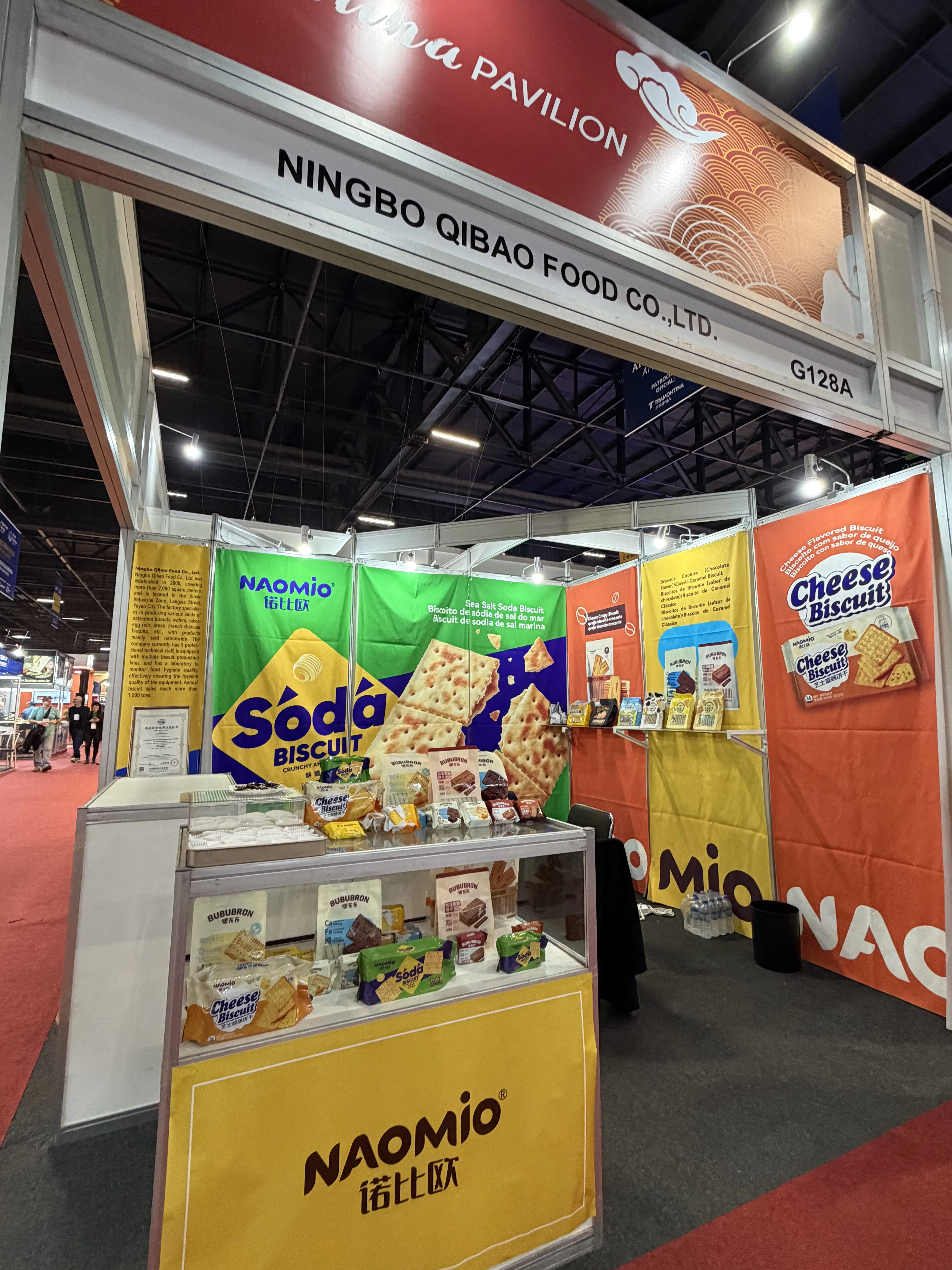 Ningbo Qibao Food Co., Ltd. visar upp innovativa livsmedelsprodukter av hög kvalitet på Fispal Food Service